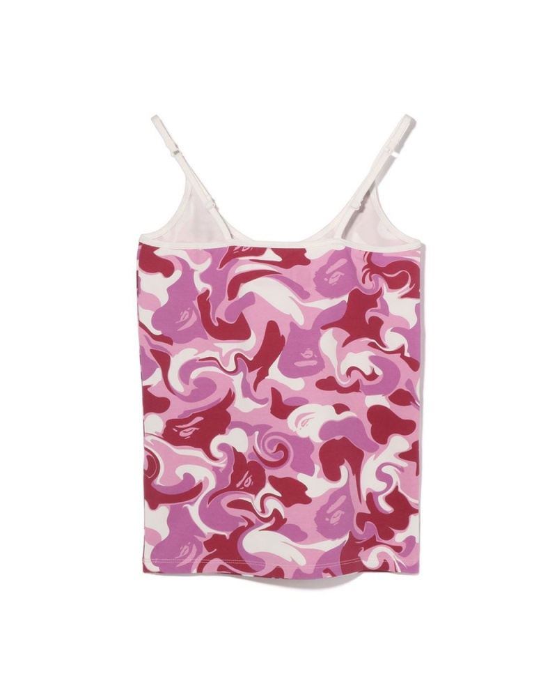 T Shirts Bape Marble Camisole Rose Femme | ZIW-16075034